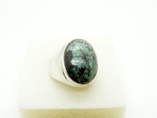 chevalière homme en argent et