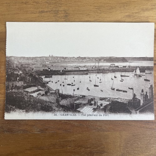 Postcard cpa granville vue - cpa,
