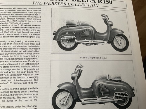 Zundapp bella r150 scooter - bella,