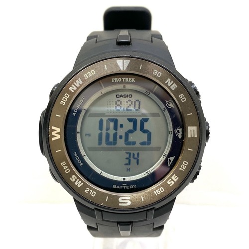 Montre noire casio - casio, protrek