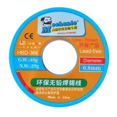 Rosin core solder - solder, 0.8mm
