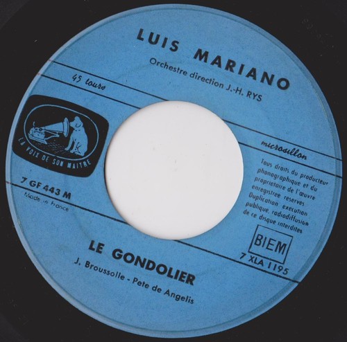 Luis mariano gondolier - luis,