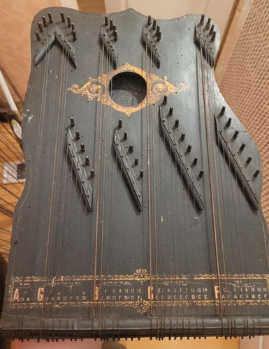 Cithare harpe américaine - harpe,
