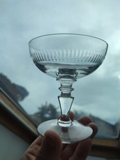 Baccarat Crystal Champagne Glass "RENAISSANCE"