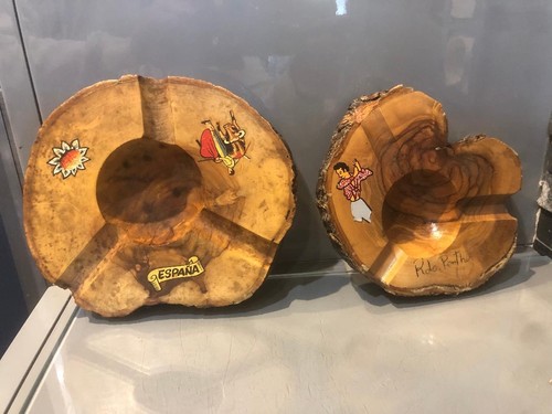 Cendriers vintage ronds en - cendriers,