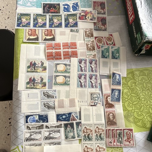 Lot timbres poste france non - lot,