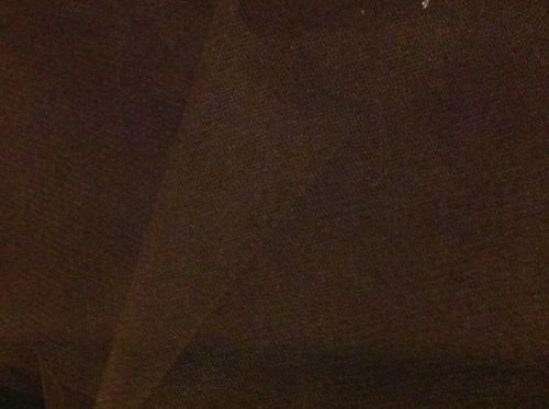 Tulle semi rigide chocolat - semi,