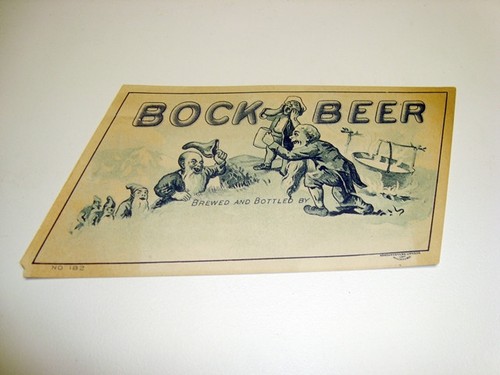 Circa 1900 bock - beer, sample