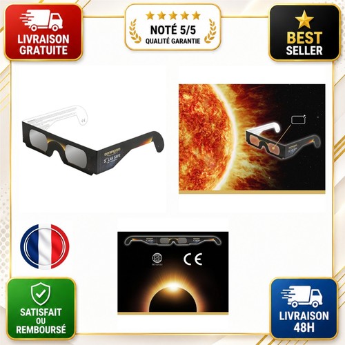 Omegon lunettes éclipse - lunettes,