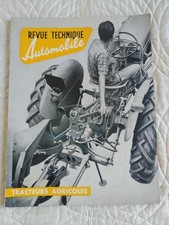 REVUE TECHNIQUE TRACTEUR