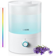Humidificateurs pour la chambre à coucher, humidificateur ultrasonique à remplis