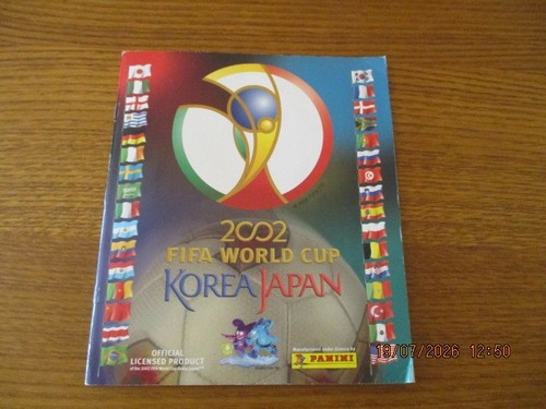 Album panini korea japan 2002 - album,