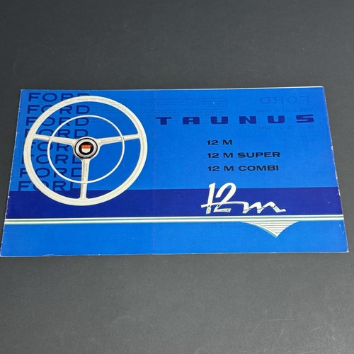 Ford taunus 12m 10p - taunus, brochure