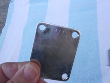 vintage neck plate fender stratocaster télécaster