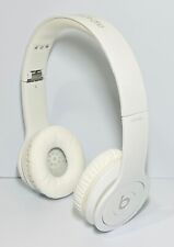  Beats Solo HD ✅️WIRED  On Ear Headphones White  (IT'S NOT WIRELESS)