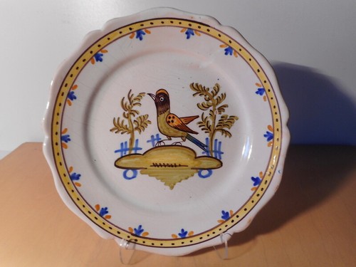 Assiette ancienne faience