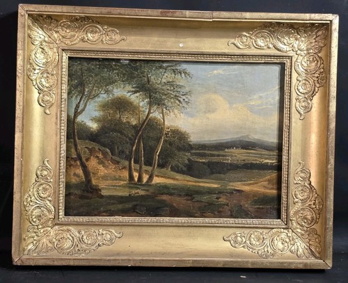Tableau ancien huile paysage - ancien,