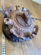 ANCIENNE GROLLE / ART POPULAIRE / ARTISANAT SAVOYARD Réf N.4