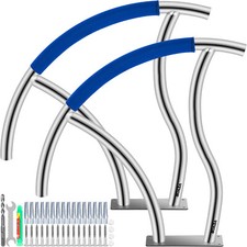 VEVOR 2PCS Rampe Piscine Acier