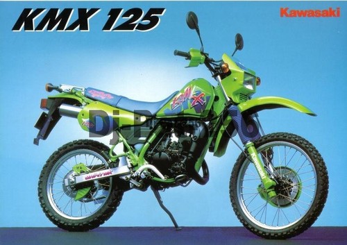 Brochure moto kawasaki kmx - moto, :