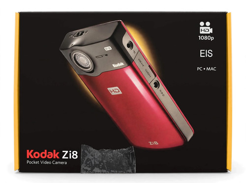 Kodak zi8 pocket video camera - kodak,