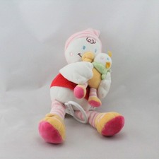 Doudou musical canard poule