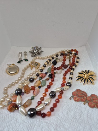 Lot bijoux vintages ou - lot,