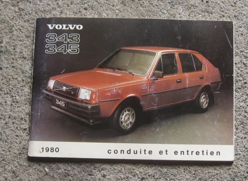 Manuel volvo 343 345 1980 - 343,