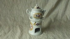 DINETTE POUPEE PETITE TISANIERE EN PORCELAINE DE PARIS