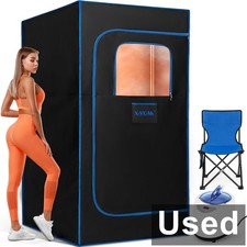 X-Vcak Portable Sauna Tent with Steamer, 2.6'x2.6'x5.9'
