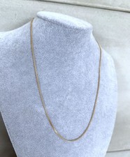 Chaine homme or jaune 18 carats - 50 cm - collier - maille gourmette