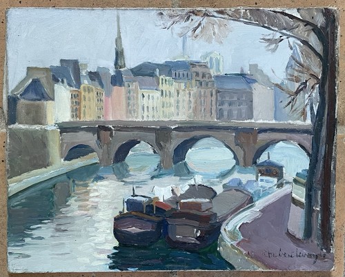 Tableau huile sur toile - tableau,