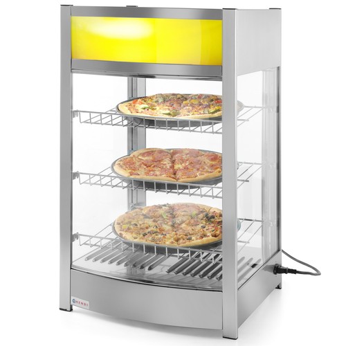 Vitrine chauffante réglable