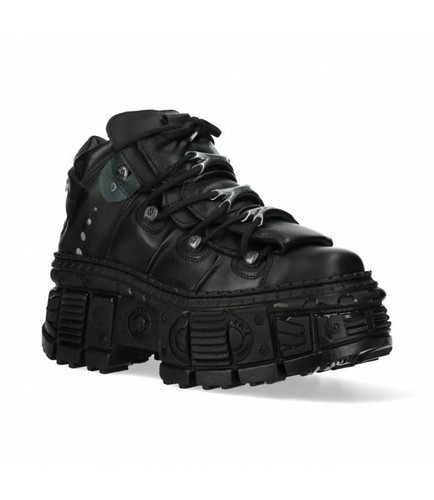 Chaussures cuir rock semelle - cuir,