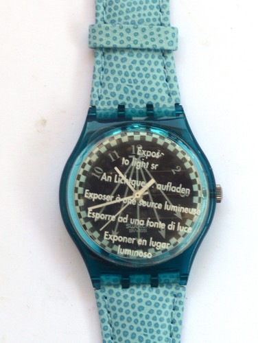 Swatch solar happy - blue,