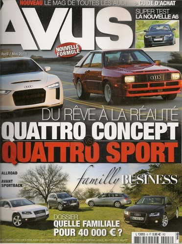 Avus ktm bow audi - audi, a6