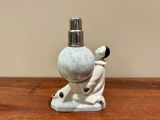 Antique Camille Tharaud Pierrot Shepherd Lamp. Limoges Porcelain