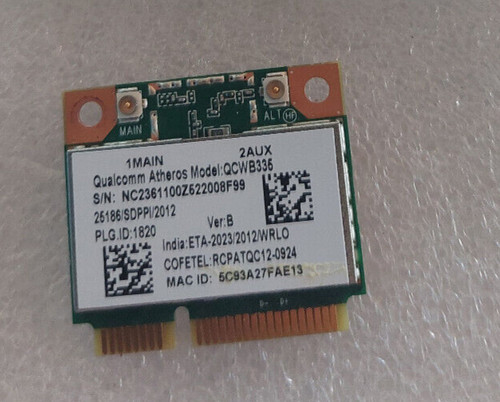 Carte wifi qualcomm atheros - qualcomm,