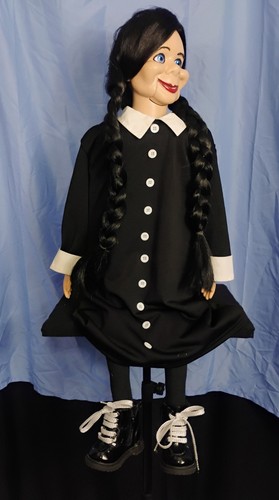 Girl ventriloquist dummy