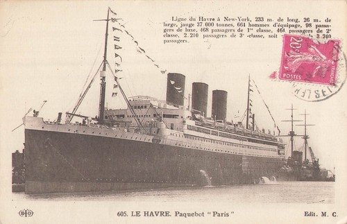 Havre paquebot paris - havre,,