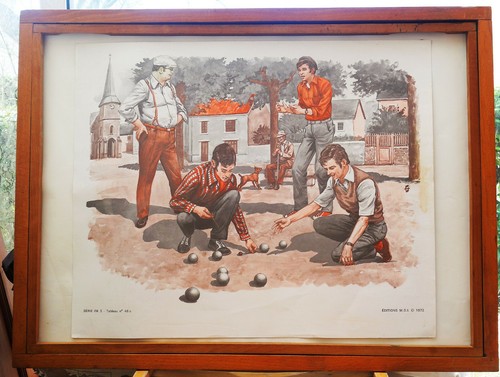 Ancienne affiche scolaire mdi - ancienne,