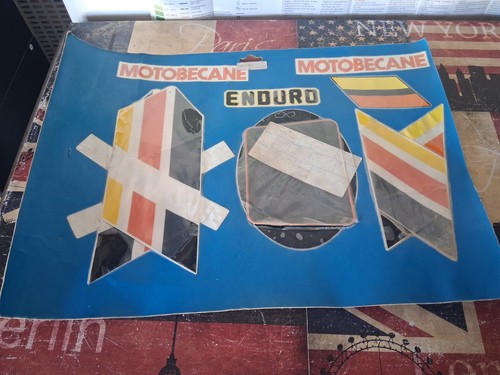 Motobecane jeu de décor - 50,