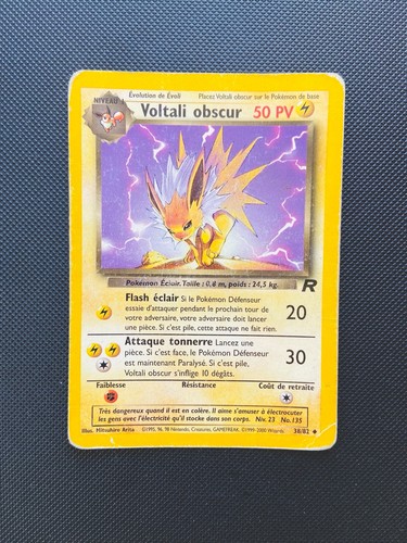 Carte pokemon voltali - pokemon,