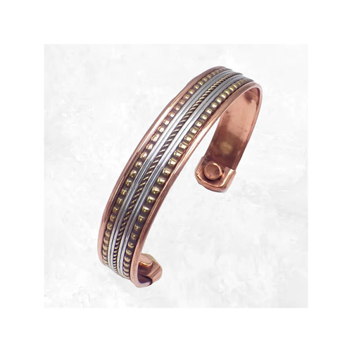 Bracelet magnétique cuivre - magnétique, en
