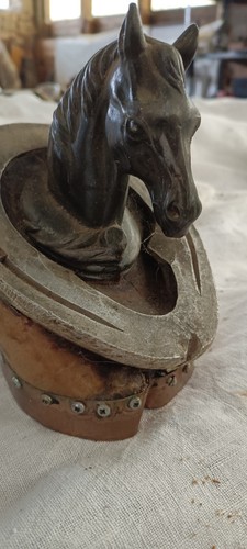 Encrier sabot cheval ancien - sabot,
