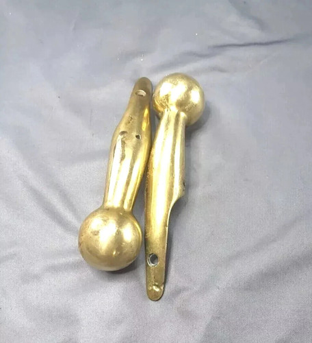 Ancien bouton boule harnais - ancien,