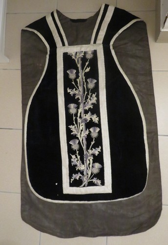 Chasuble prêtre velours - de,