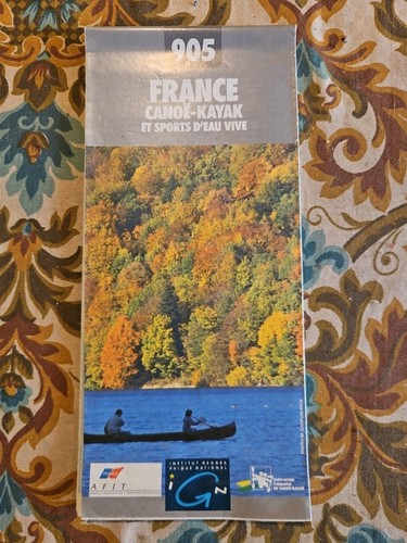 Carte france canoë kayak - carte, de