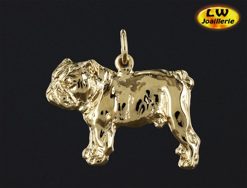 Pendentif chien bulldog - pendentif,