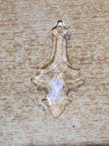 Pampille ancienne cristal - 1,